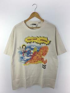 SAINT MICHAEL◆TIME IS ETRNL/Tシャツ/XL/コットン/WHT/SM-A23-0000-004