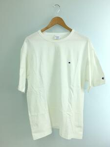 Champion◆Tシャツ/XL/コットン/WHT/無地