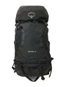 osprey◆リュック/-/BLK/無地/ブラック/黒/オスプレイ/３８L/レインカバー付き