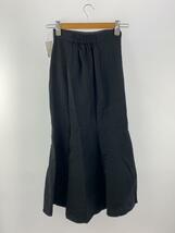 SLY◆ロングスカート/0/レーヨン/BLK/030GAM31-5520/PANEL GATHER STRETCH_画像2