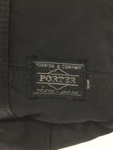 PORTER◆ボストンバッグ/-/BLK/622-76996/TANKER/DUFFLE BAG/ロゴタグホツレ有_画像5