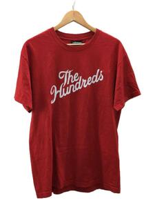 THE HUNDREDS◆Tシャツ/L/コットン/RED