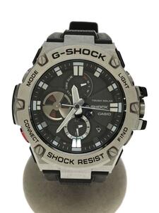 CASIO◆G-STEEL/G-SHOCK/ソーラー電波腕時計/Bluetooth搭載/GST-B100-1AJF