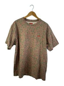 Supreme◆21AW/Small Box Tee/Khaki Floral Cards/XL/コットン/マルチカラー