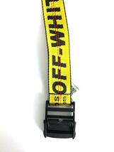 OFF-WHITE◆industrial belt/ベルト/-/YLW/総柄/メンズ/インダストリアルベルト_画像5