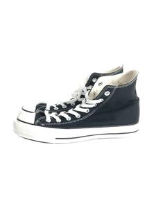 CONVERSE◆ハイカットスニーカー/27cm/BLK/キャンバス/オールスター/日本製/made in japan/