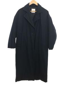 CLANE◆21AW/WOOL DOWN LONG COAT/コート/1/ウール/NVY/11101-0052