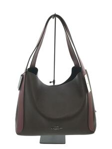 COACH◆ショルダーバッグ_ハドリー_ホーボー_カラーブロック_コンビレザー/レザー/76088/BRD