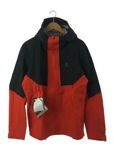 salomon◆OUTLINE GORE-TEX HYBRID/マウンテンパーカ/L/ゴアテックス/RED/C17105