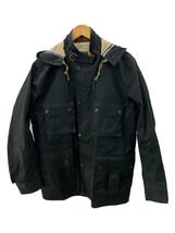 WORKERS◆Weather Comfort Parka/マウンテンパーカ/38/コットン/ブラック/無地_画像1