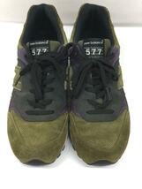 NEW BALANCE◆ローカットスニーカー/UK8.5/KHK/スウェード/M577GPK_画像7