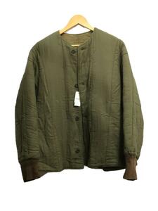 MILITARY◆60s/M-60/チェコ軍/ライナー/キルティングジャケット/-/コットン/KHK/無地