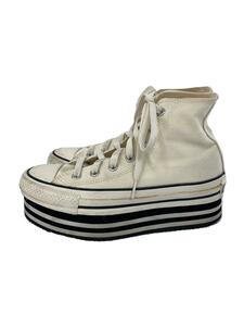 CONVERSE◆ALL STAR CHUNKYLINE HI/厚底/ハイカットスニーカー/23cm/キャンバス/5CL594