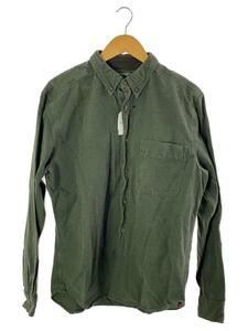 Woolrich◆長袖シャツ/M/コットン/GRN