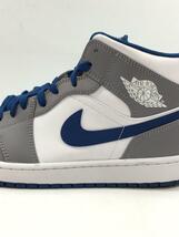 NIKE◆AIR JORDAN 1 MID_エアジョーダン 1 ミッド/27.5cm/ブルー/DQ8426-014/ナイキ_画像8