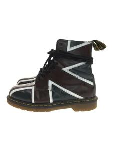 Dr.Martens◆Union Jack/ブーツ/UK8/ブラウン/ドクターマーチン