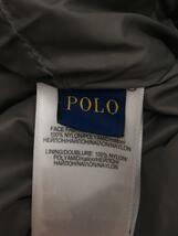 POLO RALPH LAUREN◆ダウンジャケット/S/ナイロン/GRY_画像4