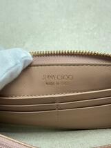 JIMMY CHOO◆長財布/-/PNK/レディース_画像3