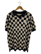 DAIRIKU◆23AW/Lame Soccer Uniform Knit Pullover/ポロシャツ/L/チェック/K-9_画像1