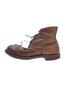 RED WING◆レースアップブーツ・アイアンレンジ/26cm/BRW/レザー