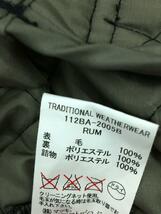 Traditional Weatherwear◆コート/36/ウール/GRY/キルティング_画像4