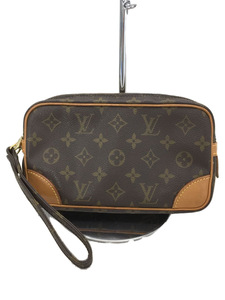 LOUIS VUITTON◆LOUIS VUITTON/マルリードラゴンヌ_モノグラムキャンバス/PVC/BRW