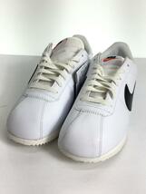 NIKE◆Wmns Cortez White and Black/ローカットスニーカー/26.5cm/WHT/DN1791-100_画像2