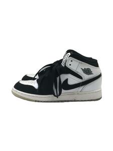 NIKE◆AIR JORDAN 1 MID SE GS_エア ジョーダン 1 ミッド SE GS/23cm/WHT