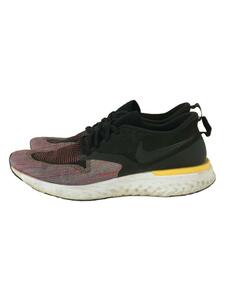 NIKE◆ODYSSEY REACT 2 FLYKNIT/オデッセイリアクトフライニット/ブラック/AH1015-005/29