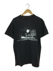 GIANT◆Tシャツ/M/コットン/BLK