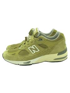 NEW BALANCE◆ローカットスニーカー/US9.5/KHK/スウェード/M991GGW