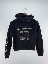 BALENCIAGA◆21AW/PS5//PlayStation 5/パーカー/M/コットン/BLK/657683_画像2