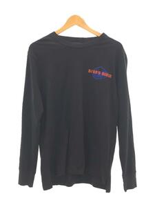 Paul Smith◆長袖Tシャツ/L/コットン/BLK/無地