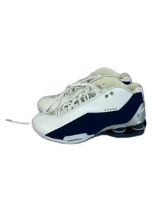 NIKE◆SHOX BB4 HOH/ショックス BB4 HOH/ホワイト/376918-100/26cm/WHT