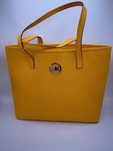 MICHAEL KORS◆トートバッグ/PVC/YLW