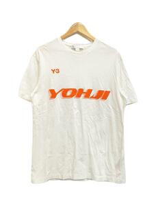 Y-3◆Tシャツ/M/コットン/WHT/HT4729