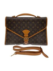 LOUIS VUITTON◆ビバリー_モノグラム・キャンバス_BRW/PVC/BRW