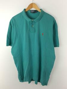 POLO RALPH LAUREN◆ポロシャツ/XL/コットン/BLU