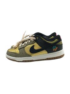 NIKE◆WMNS Dunk Low Dia De Muertos/ローカットスニーカー/26cm/GLD/FQ8148-010