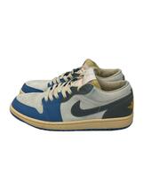 NIKE◆AIR JORDAN 1 LOW SE_エア ジョーダン 1 ロー シーズナルエディション/27cm/BLU_画像1