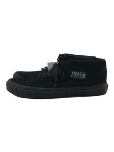 VANS◆HALF CAB_ローカットスニーカー/27.5cm/BLK/スウェード