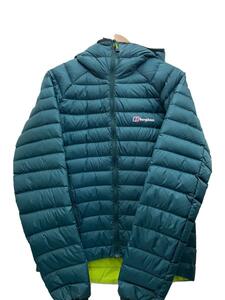 berghaus◆ダウンジャケット/S/ナイロン/GRN/21358/FURNACE HOODED DOWN JACKET/※汚