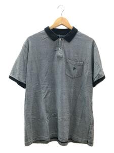 HUF ◆ Polo рубашка/л/хлопок/blk/граница