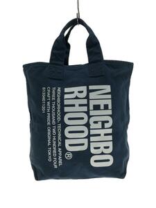 NEIGHBORHOOD◆トートバッグ/コットン/NVY/222TQNH-CG03/GARMENT DYE TOTE . CO/22AW