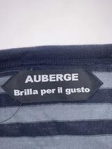 AUBERGE◆Brilla別注/長袖Tシャツ/38/コットン/GRY/ボーダー_画像3