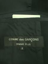 COMME des GARCONS HOMME PLUS◆テーラードジャケット/S/ウール/BLK/PC-J112_画像3
