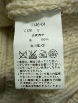 GUERNSEY WOOLLENS◆セーター(厚手)/S/ウール/IVO/F14G-04_画像4