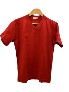 ISSEY MIYAKE MEN◆Tシャツ/M/コットン/RED/無地/ME73JK002