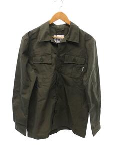 ArkAir◆×RHC/Utility Shirt/ユーティリティシャツ/ミリタリージャケット/S/コットン/KHK/タグ付