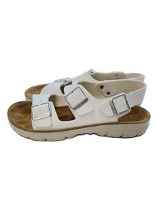 BIRKENSTOCK◆サンダル/23cm/WHT/KANO BF EHITE